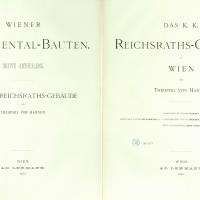 Das k. k. Reichsraths-Geb&auml;ude in Wien 1