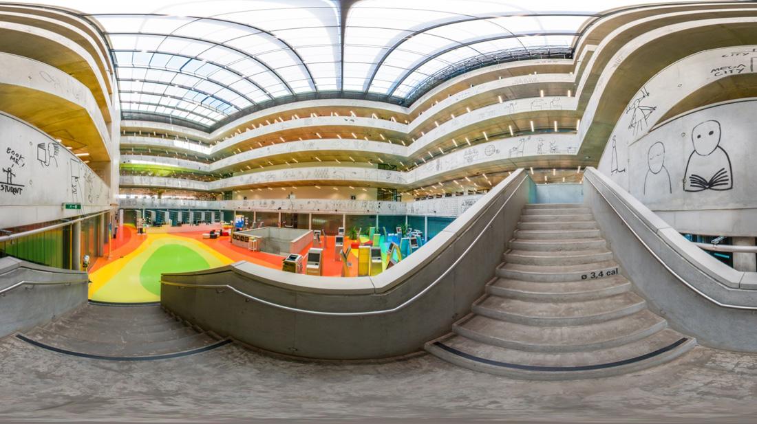 Virtuální prohlídka knihovny