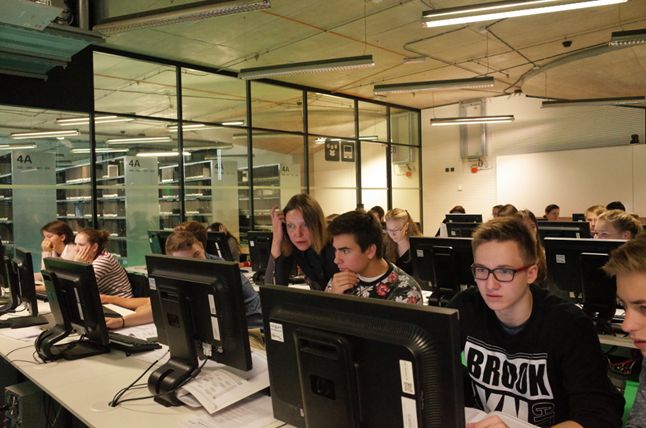 Photo: Information Support for High Schools